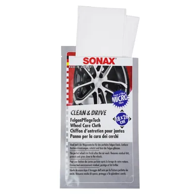 Immagine prodotto di Panno per la cura dei cerchi Clean & Drive 18x26 cm