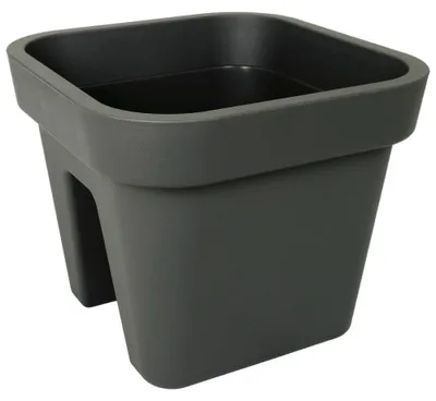 Produktbild von Balkonkasten Lobelia 29x29 anthrazit