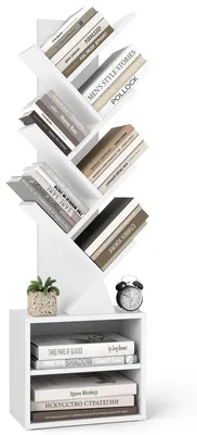 Produktbild von VASAGLE Custos Kollektion - Bücherregal Baumform, Standregal, Eckregal platzspar