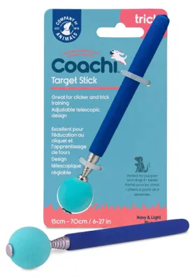 Produktbild von Coachi Target Stick, Teleskop-Design, Hundezubehör für Training, Clicker