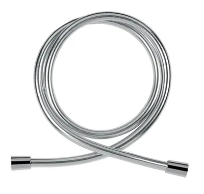 Obrázek produktu pro Sprchová hadice Novaservis plastová stříbrná 150 cm NOVAFLEX/150,0