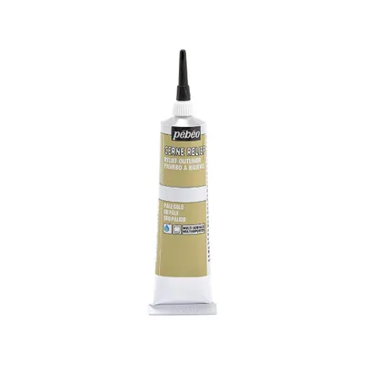 Produktbild von Pebeo Cerne Relief Outliner, 37 ml, Blasses Gold