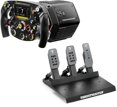 Produktbild von Thrustmaster T818 Black Edition + SF25 + Raceline Pedals III LC