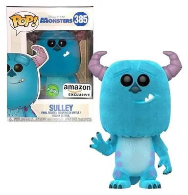 Produktbild von Funko Pop! Disney Pixar: Monsters - Sulley (Flocked) #385 Amazon Exclusive