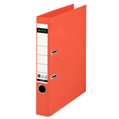 Productafbeelding van LEITZ volbladvakordner, 180 graden, DIN A4, 50 mm, lichtrood