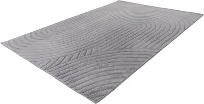 Produktbild von Lalee Comfort - Japandi Teppich - Super soft - Teppich - Teppich hoch niedrigflorig uni Fluffy 160x230 cm silbergrau