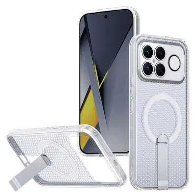 Produktbild von MagSafe Magnet Handyhülle für Xiaomi Poco F8 Ultra kühlendes Cover Transparent