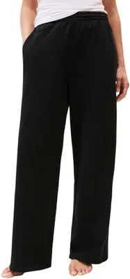 Produktbild von Tommy Hilfiger Damen Jogginghose Wide Leg mit Elastikbund, Schwarz (Black), M
