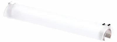 Productafbeelding van Beschermglas Plafondstraler - Vervangend Glas - Lamp Reparatie - Inclusief Clips - 135 mm Lengte - Melkachtig