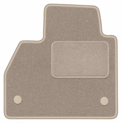Image de Tapis conducteur en moquette pour Mercedes Citan 2012- (ludospace) – 1 pièce, beige, sur mesure – Wielganizator LUX – version W0329