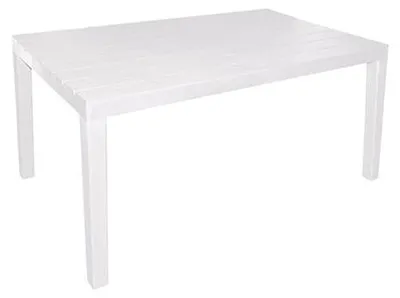 Productafbeelding van Gartentisch Sumatra Weiß 78x138 cm  Buitengewoon de Boet