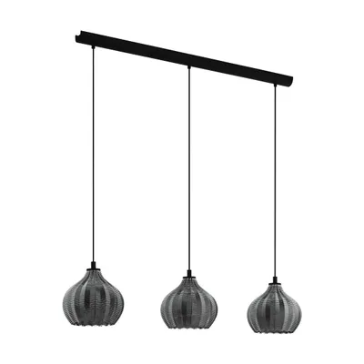 Produktbild von EGLO Tamallat, 3 Glühbirne(n), E27, IP20, Schwarz