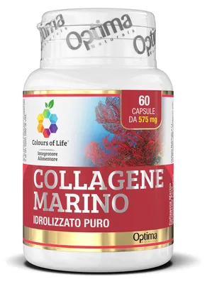 Immagine prodotto di Colours Of Life Collagene Marino Idrolizzato Puro 60 Capsule 575 Mg
