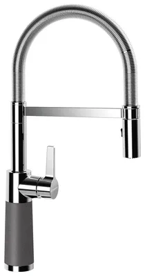 Produktbild von SCHOCK Armatur SC-550 in STONE mit Spiralfederauslauf / CRISTADUR®