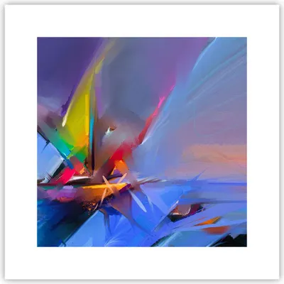 Produktbild von Poster - Poster ohne Rahmen - Abstraktion modern - 30x30 cm - Wand Bild - Wanddeko - Wandbilder - Kunstposter - Wandposter - Bilder - Kunstdruck - Wanddekoration - Wandbild - P2XAC30x30-4030