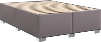 Obrázek produktu pro Rám postele šedá 160 x 200 cm umělá kůže