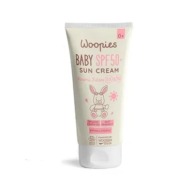 Obrázek produktu pro Woopies dětský organický opalovací krém SPF50+ Wooden Spoon 100ml