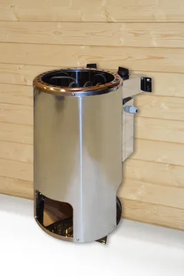 Obrázek produktu pro Saunová kamna Weka Kompakt kulatá 3,6 kW s integrovaným ovládáním