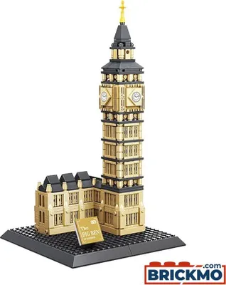 Immagine prodotto di Guancia 4211 - Torre Elisabetta (Big Ben), 892 parti | Kit architettonico Londra, Gran Bretagna