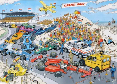 Produktbild von Jan van Haasteren - Formel 1, Der Start - 1000 Teile, 1000 Stück(e), Comics, 12 Jahr(e)