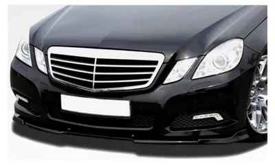 Produktbild von Frontspoiler VARIO-X für E-Klasse W212 2009-2013, Frontlippe, Schwarz