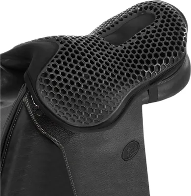 Produktbild von Acavallo Sitzschoner für Springsättel Hexagonal Gel-Out 20 mm Dri-Lex Schoner Black Large