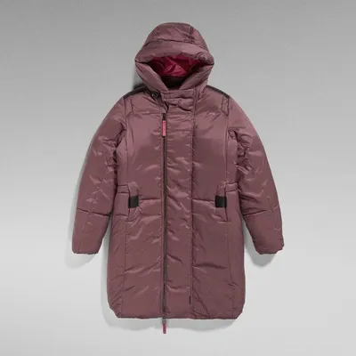 Produktbild von G-STAR RAW DENIM G-WHISTLER PADDED PARKA Damen Winterparka, Größe:S, Farbe:DK Black