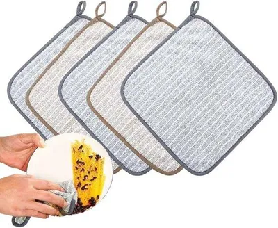 Produktbild von 5er Pack Küchenhandtücher, schnell trocknende, weiche, absorberende Handtücher