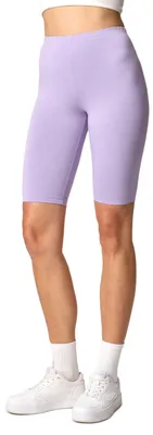Image de Merry Style Femme Leggings courts en viscose MS10-145(Violet clair, M)