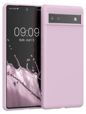 Produktbild von kwmobile Handyhülle für Google Pixel 6a Hülle - TPU Case - Kabelloses Laden - Schutzhülle Cover in Altrosa