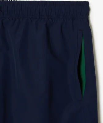 Produktbild von Lacoste Badehose Bade-Shorts mit Taschen, Mesh-Futter und Quick-Dry-Funktion