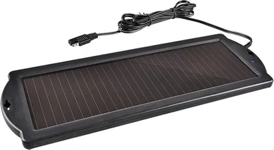 Productafbeelding van Zonnepaneellader, 12 volt, 0,12 ampère, zwart