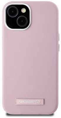 Produktbild von Karl Lagerfeld Iphone 15 Pink Handyhülle One Size