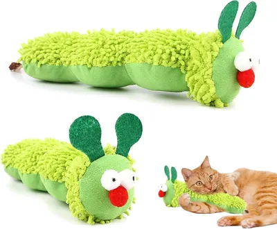 Productafbeelding van Kattenkruidkussen 2 stuks, 23x6,5x5 cm, voor kattenspeelgoed