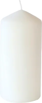 Obrázek produktu pro Duni Stumpenkerzen matt weiß 150x70nn 6 Stück