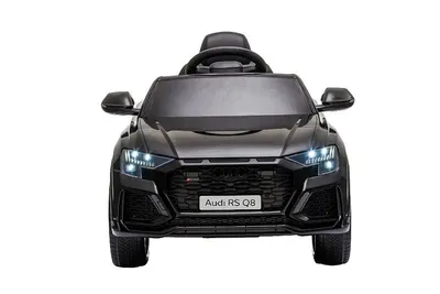 Produktbild von ES-Toys Kinder Elektrofahrzeug Audi RS Q8 lizenziert Kunstledersitz EVA-Reifen schwarz