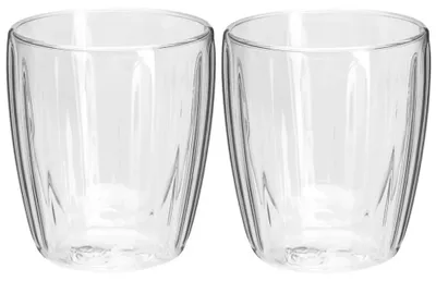 Image de Verres à expresso - Verres thermiques à double paroi - 120 ml - Verre - Lot de 2