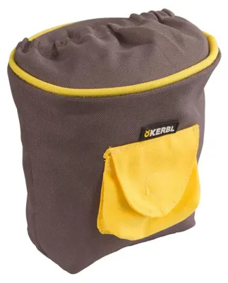 Immagine prodotto di Kerbl cane snack bag cibo PRO, grigio/giallo, 14x11x14cm; 81449