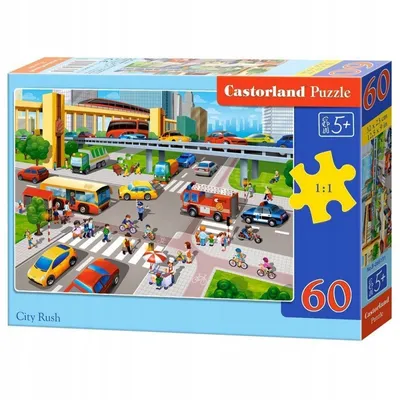Immagine prodotto di Puzzle 60 pezzi Congestione in Città 066131