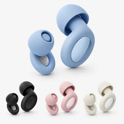 Produktbild von Ohrstöpsel zum Schlafen Silikon Gehörschutz wiederverwendbar waschbar Noise Cancelling Earplugs Ohrenstöpsel Lärmschutz für Schlaf Lernen Konzert