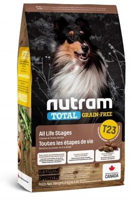 Productafbeelding van Nutram Grain free Turkey en Chicken T23 11,4KG