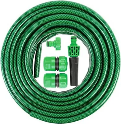 Produktbild von 20 Meter Wasserschlauch mit Zubehör 3/4' Gartenschlauch Bewässerungsschlauch