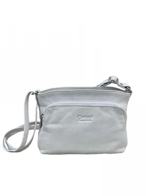 Produktbild von C6071 Cinino Ledertasche Umhängetasche Weiß
