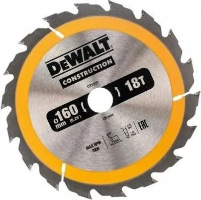 Image de Lame de scie circulaire pour bois 160/20mm 18 dents