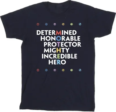 Produktbild von Marvel - "Avengers Mother" T-Shirt für Herren BI6622 (XXL) (Marineblau)