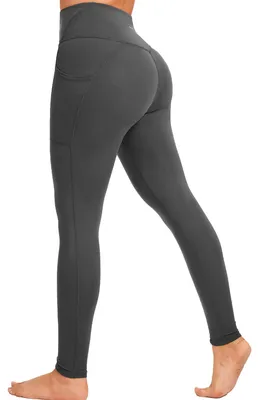 Productafbeelding van CAMBIVO Buikweg Leggings, Shaping Leggings voor dames, sportlegging voor dames, lange broek