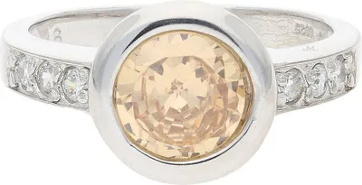 Produktbild von JuwelmaLux Ring 925/000 Sterling Silber mit synth Zirkonia JL30-07-2860 57