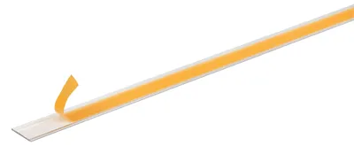 Image de Alberts 433659 Barre plate, autocollante, aluminium, anodisé couleur argent, 1000 x 30 x 2 mm
