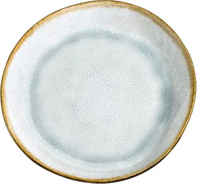Image de 6 Assiette Plate 28 Cm - Shadow Aqua - Medard De Noblat
