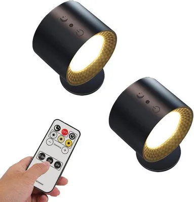 Obrázek produktu pro LED nástěnná lampa, 3 stupně, 3 barevné teploty, nabíjení přes USB